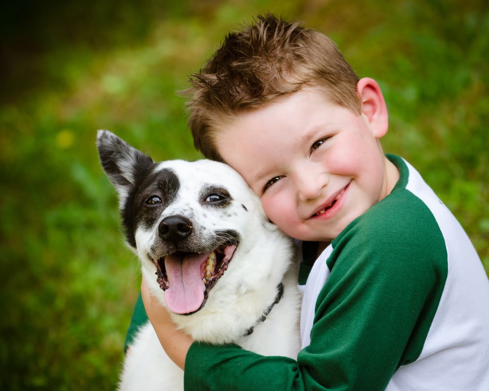 benefits of dogs on children